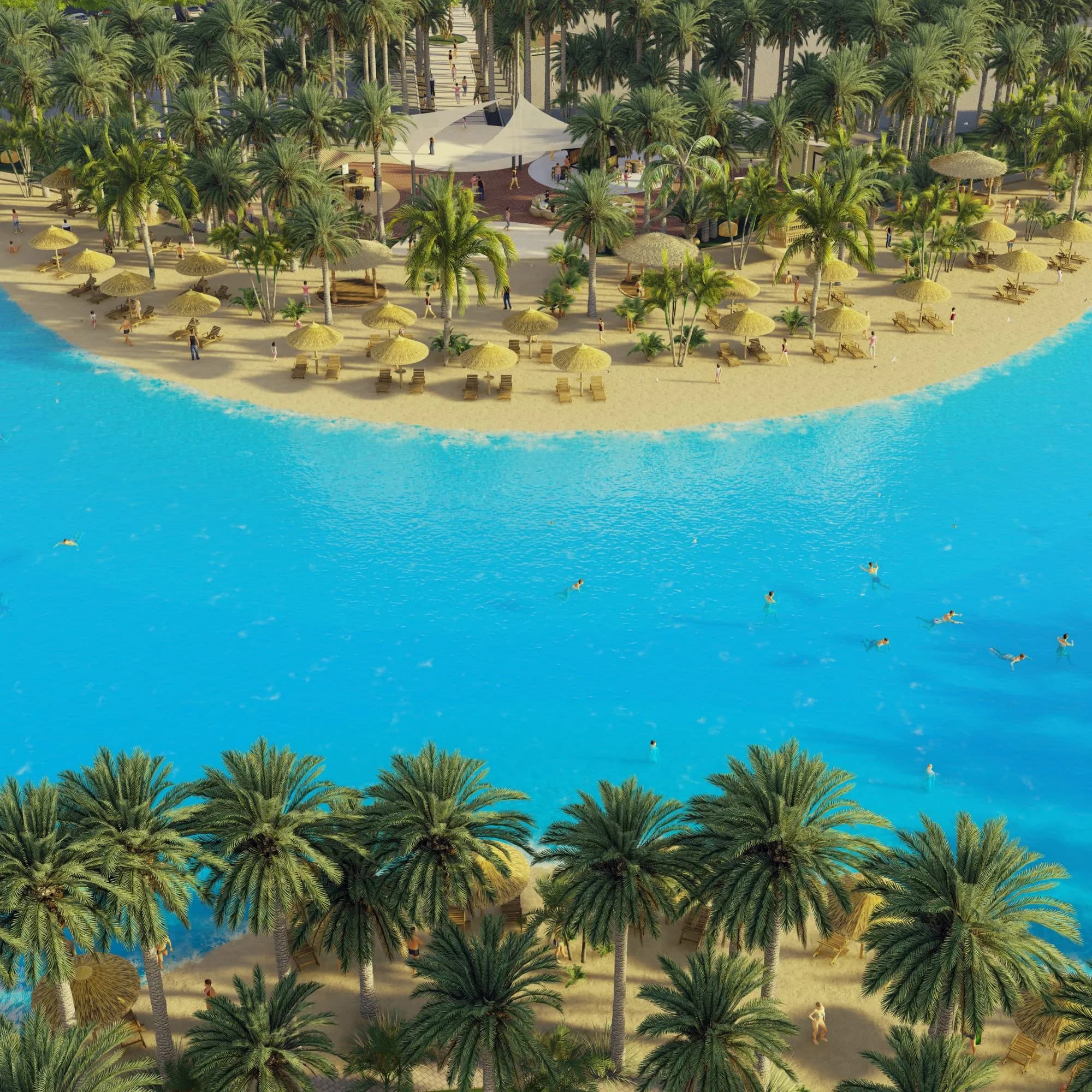 Pristine Swimmable Lagoon Pristine Swimmable Lagoon
